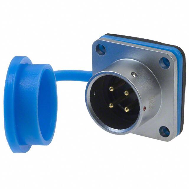 APSEPF2 CONN RCPT MALE 4POS SOLDER CUP