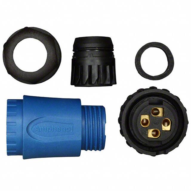C016 20D003 200 10 CONN PLUG FMALE 4POS GOLD SCREW