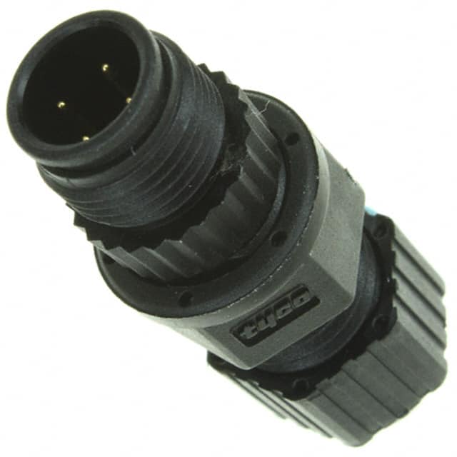 1838277-2 CONN PLUG MALE 4P GOLD SLDR CUP
