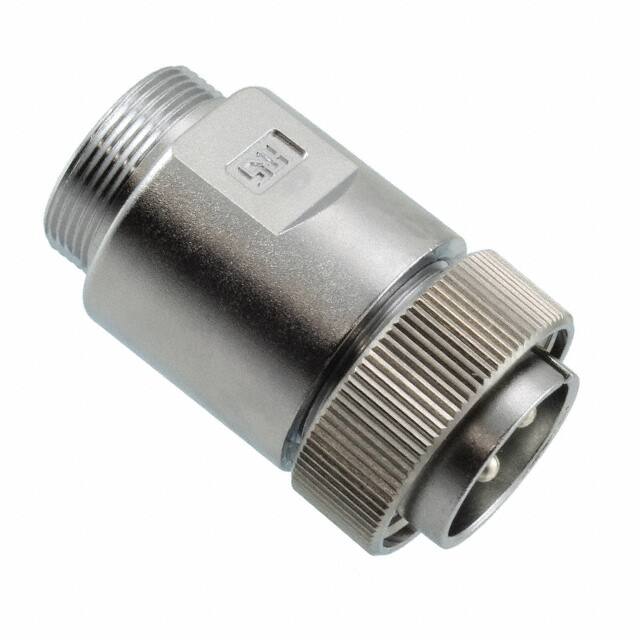 RM15WTPZ-4P(71) CONN PLUG MALE 4P SILV SLDR CUP