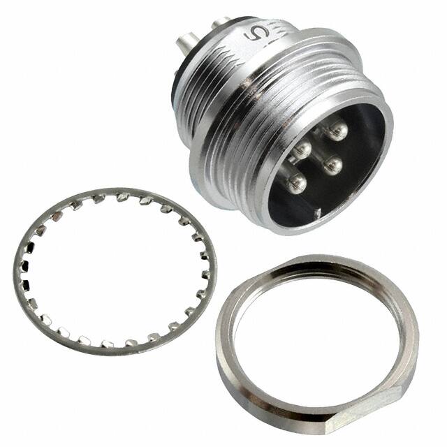 RM15WTRZ-4P(71) CONN RCPT MALE 4P SILV SLDR CUP