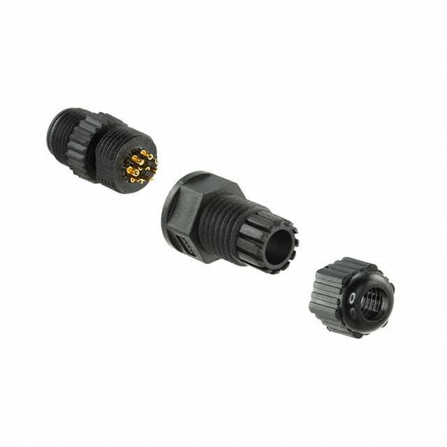 1838277-4 CONN PLUG MALE 8P GOLD SLDR CUP