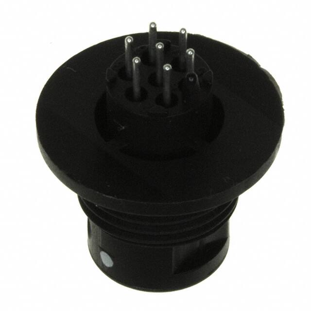 2-1445719-0 CONN RCPT MALE 7POS GOLD SOLDER