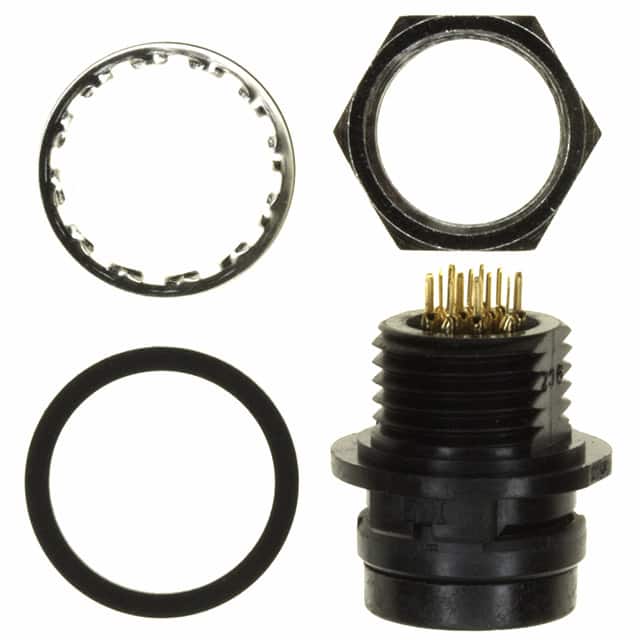 HR30-7R-12PD(71) CONN RCPT MALE 12POS GOLD SOLDER