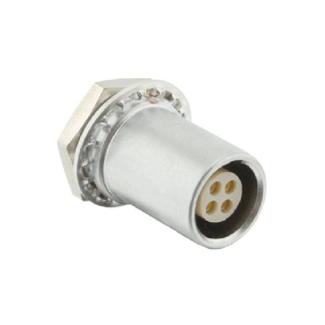 JBXED0G04FCSDSR CONN RCPT FMALE 4POS GOLD CRIMP