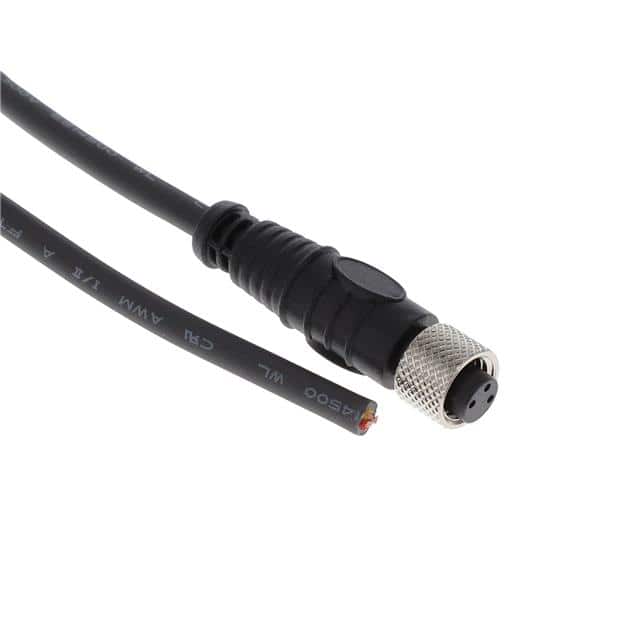 M08-03SASD3000 CABLE ASSEMBLY 3POS, M8 FEMALE T