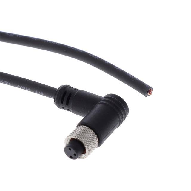M08-03SARD3000 CABLE ASSEMBLY 3POS, M8 FEMALE T