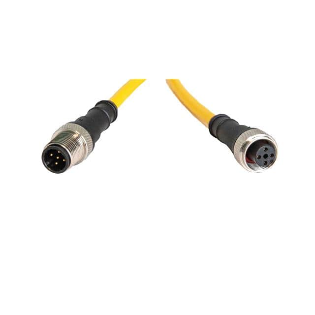 21350102507100 M12 A-CODE 4-PIN STRAIGHT MALE T