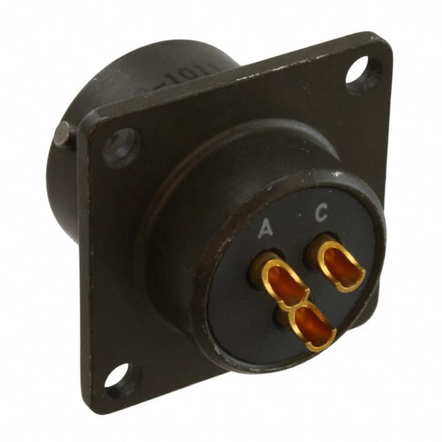 KPT02E123P CONN RCPT MALE 3POS SOLDER CUP