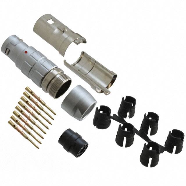 JBXFD2G08MCSDSR CONN PLUG MALE 8POS GOLD CRIMP