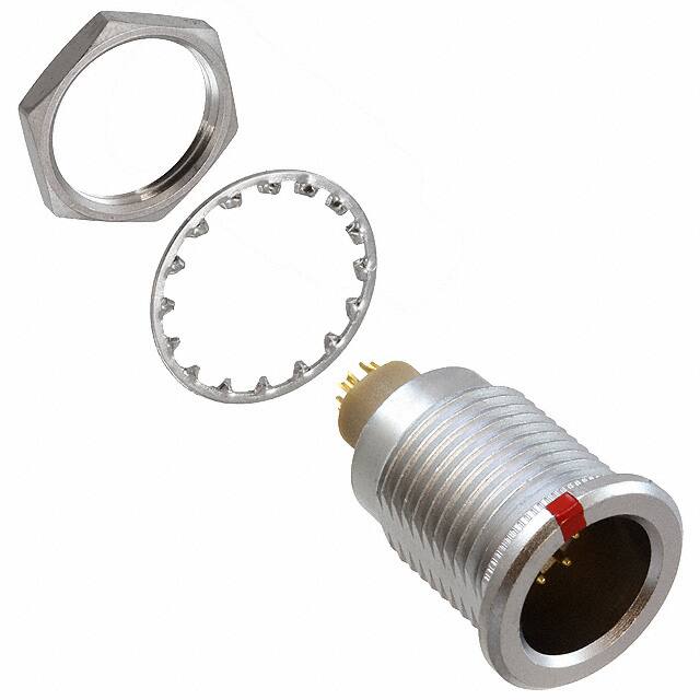 JBXER1G06MSSDSR CONN RCPT MALE 6P GOLD SLDR CUP