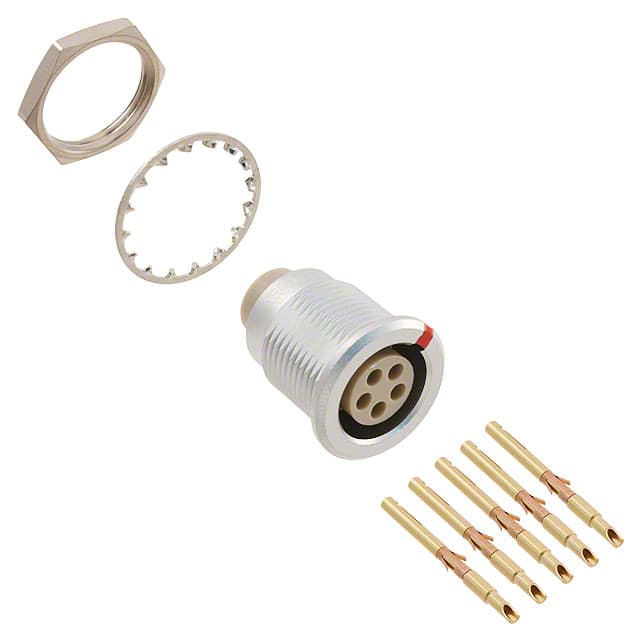 JBXER2G05FSSDSR CONN RCPT FMALE 5P GOLD SLDR CUP