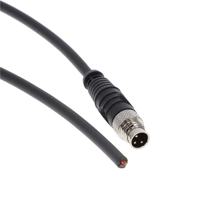 M08-03PASD3000 CABLE ASSEMBLY 3POS, M8 MALE TO
