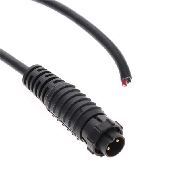 CAEN3C2M1607990 CBL CIRC 2POS MALE 6.58'