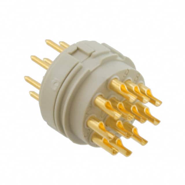 09152122603 CONN MALE INSERT 12P SOLDER CUP