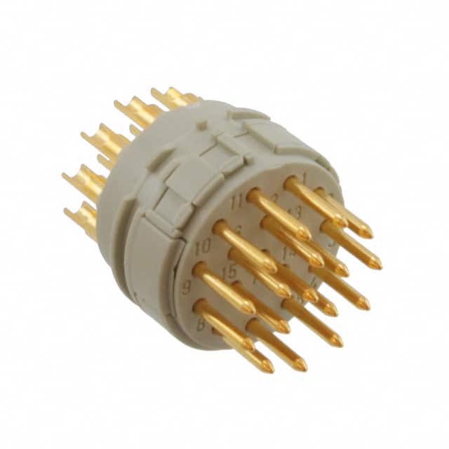 09152172603 CONN MALE INSERT 17P SOLDER CUP