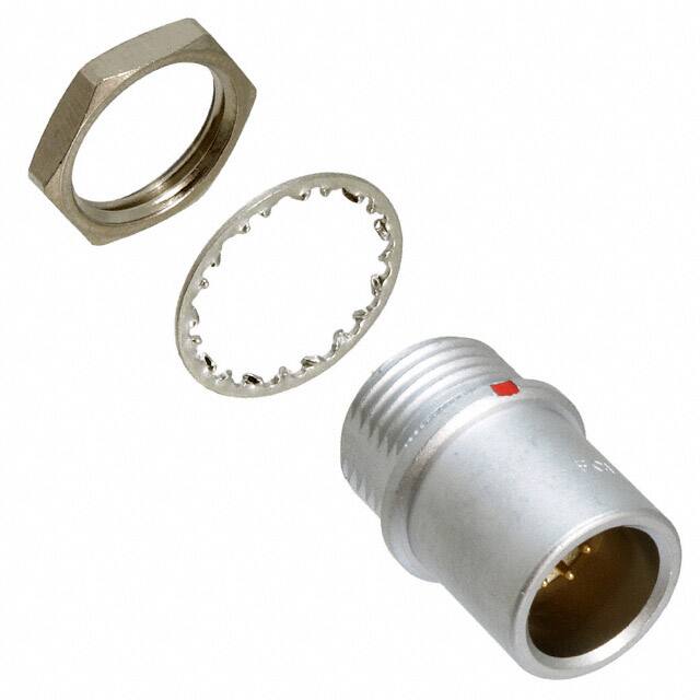 JBXED1G06MSSDPR CONN RCPT MALE 6P GOLD SLDR CUP