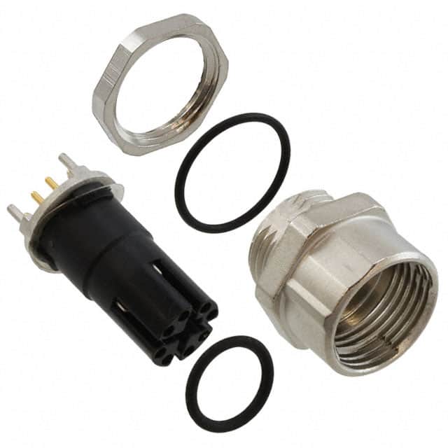 43-01847 CONN PLUG FMALE 8POS GOLD SOLDER