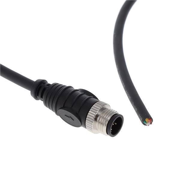 M12-05PASD3000 CABLE ASSEMBLY 5POS, M12 MALE TO