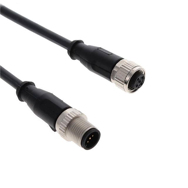 21348485592030 M12 5-POLE A-COD ST/ST M/F PUR 3