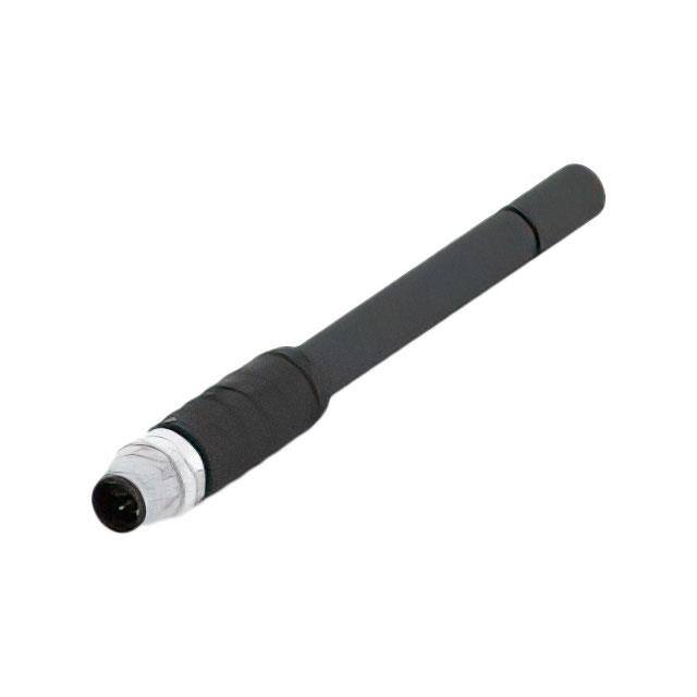 T4151199L14-002 RPC-M12L-4MS-**-PVC 14AWG BK