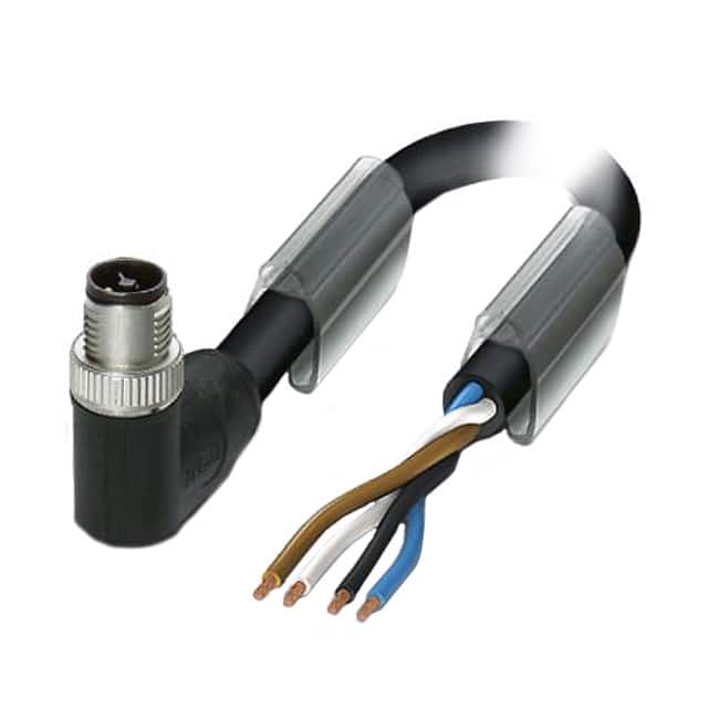 1408816 CBL 4POS MALE TO WIRE 3.28'