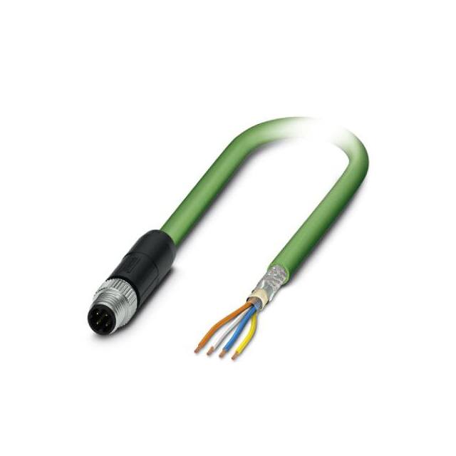 1423703 CBL 4POS MALE TO WIRE 3.28'