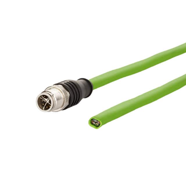 142M2X10005 CBL CIRC 8POS MALE 1.64'