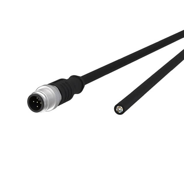 142MDA10050 CBL CIRC 5POS MALE 16.40'
