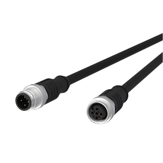 142MCA12050 CBL CIRC 4POS MALE TO FEM 16.40'