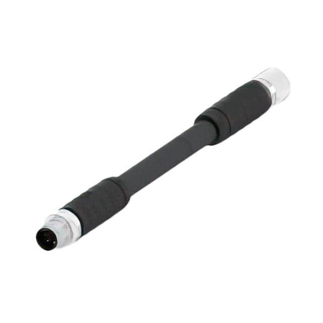 T4152599L14-002 RPC-M12L-4MS-**-4FS-PVC 14AWG BK