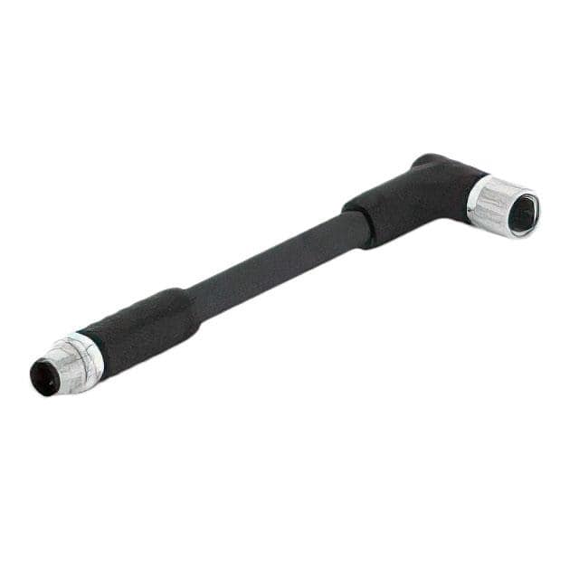 T4152699L14-002 RPC-M12L-4MS-**-4FR-PVC 14AWG BK
