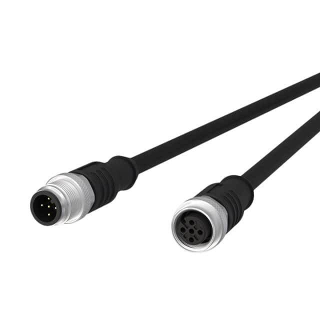 142MDA12050 CBL CIRC 5POS MALE TO FEM 16.40'