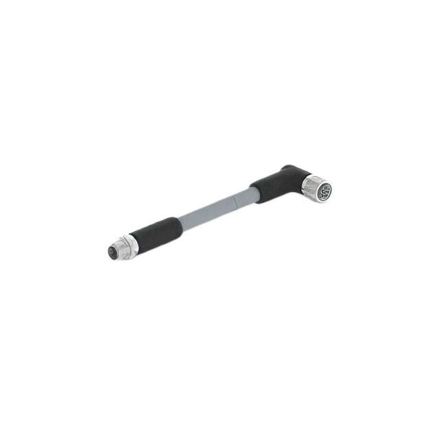 T41526C9L14-005 RPC-M12L-4MS-**-4FR-PUR 16AWG BK