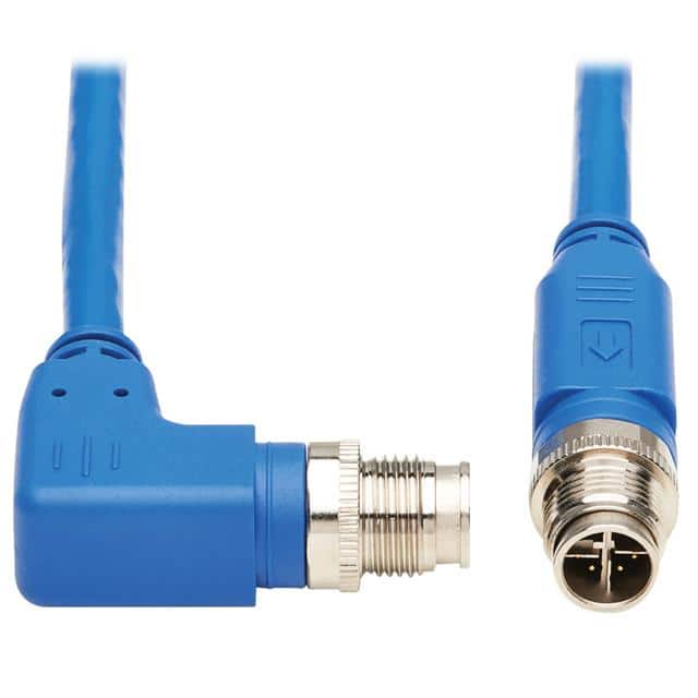 NM12-603-01M-BL M12 X-CODE CAT6 1G UTP CMR-LP ET