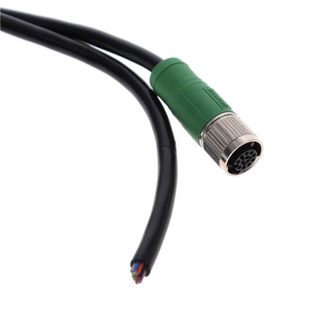 1554856 CBL 12POS FMALE TO WIRE 4.92'