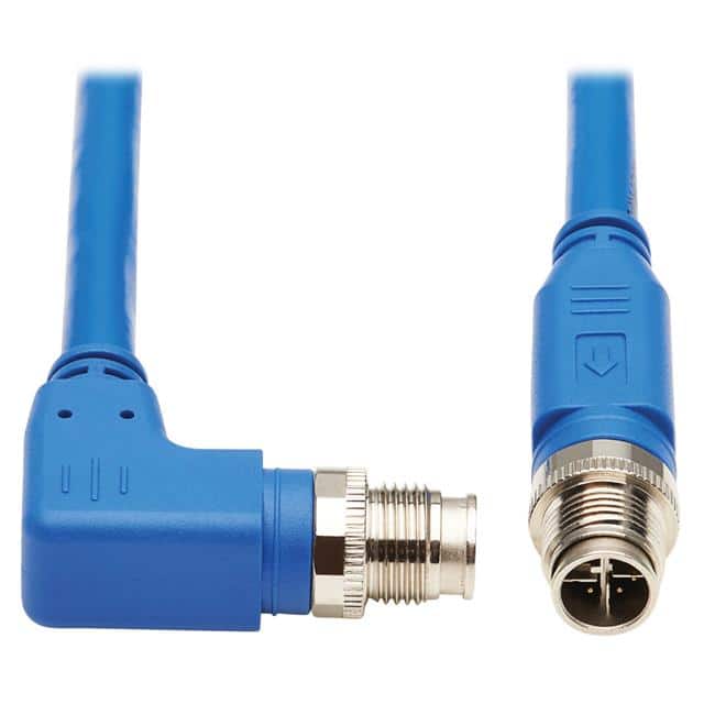 NM12-6A3-03M-BL M12 X-CODE CAT6A 10G F/UTP CMR-L