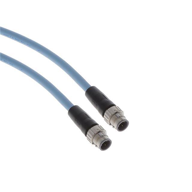 XS5W-T421-BM2-K CBL 4POS MALE TO FMALE 1.64'