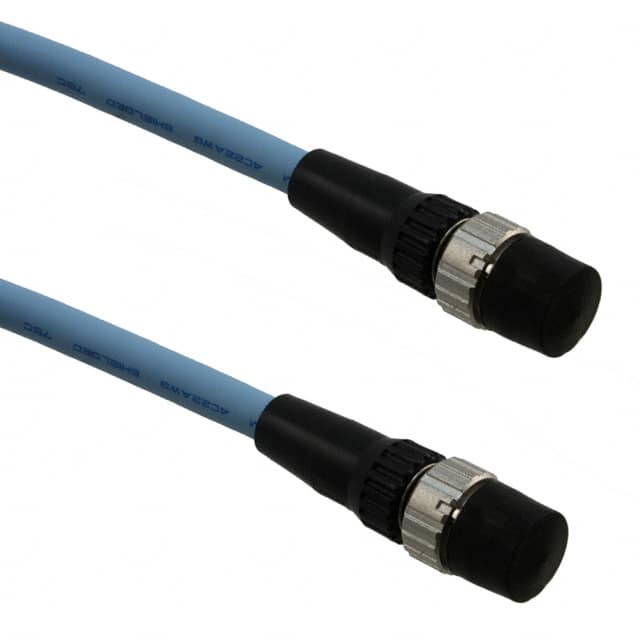 XS5W-T421-DM2-K CBL 4POS MALE TO FMALE 6.56'