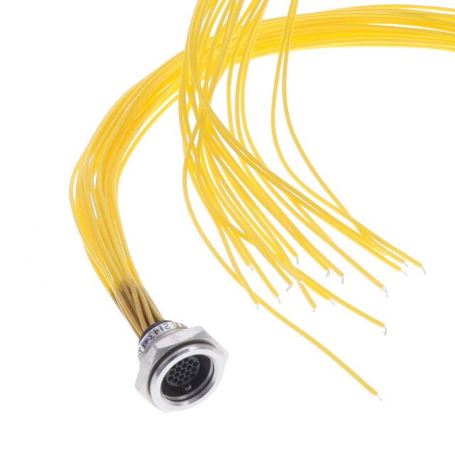 MIKQ7-19PH001 CBL 19POS MALE TO WIRE 1.5'