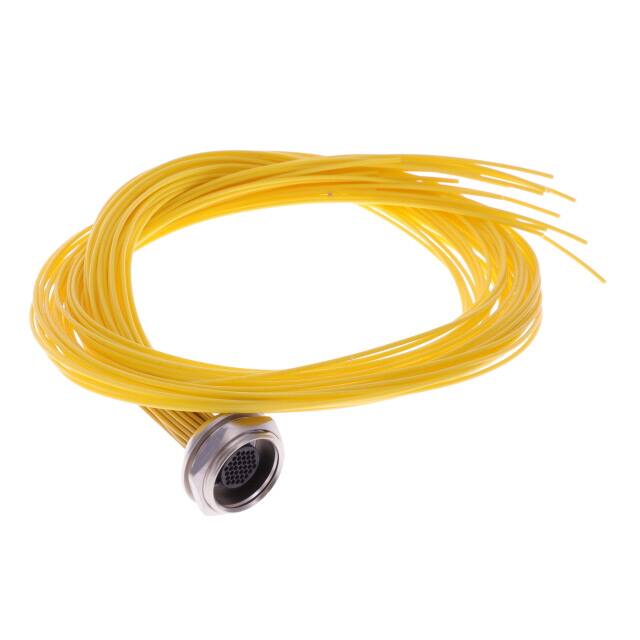 MIKQ9-37PH001 CBL 37POS MALE TO WIRE 1.5'