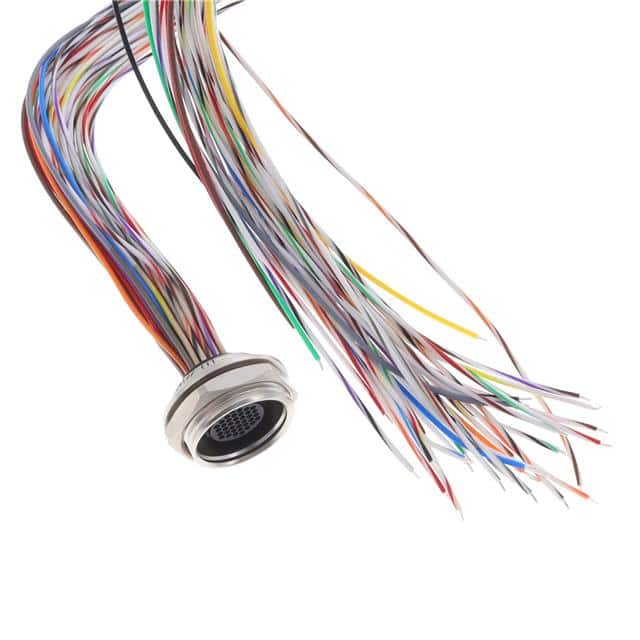 MIKQ9-37PH003 CBL 37POS MALE TO WIRE 1.5'