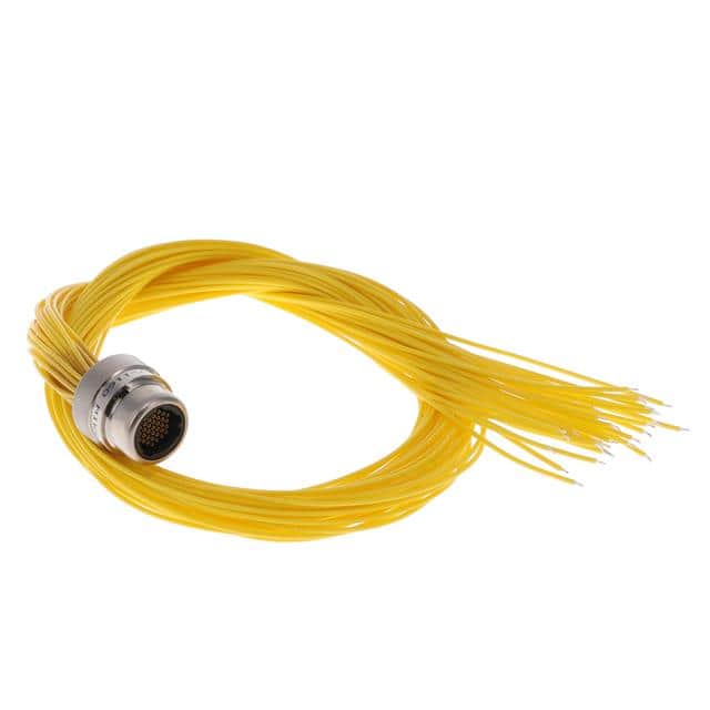 MIKQ6-37SH001 CBL 37POS FMALE TO WIRE 1.5'