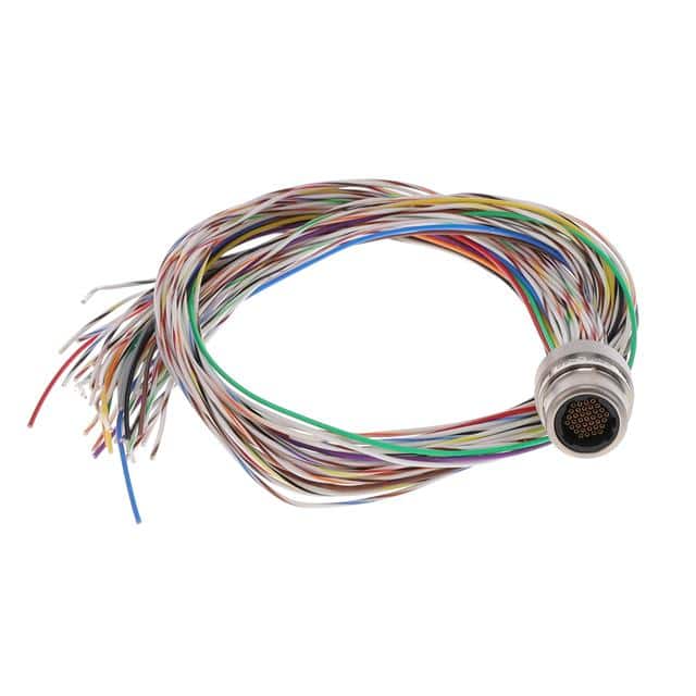 MIKQ6-37SH003 CBL 37POS FMALE TO WIRE 1.5'