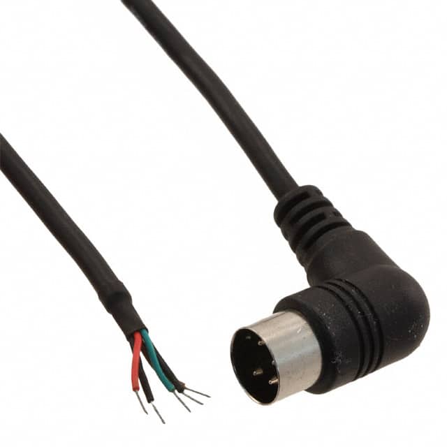 10-00526 CBL 4POS MALE TO WIRE 6'