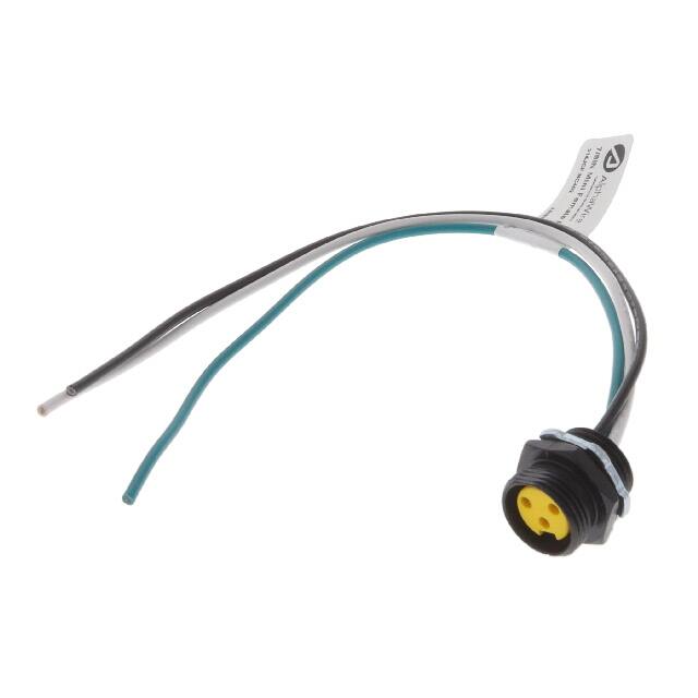 314JCF NC402 CBL 3POS FMALE TO WIRE 0.98'