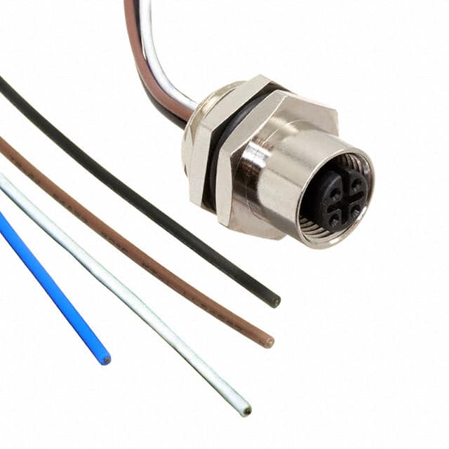 FPM12A04I12CR01 CBL 4POS FMALE TO WIRE 1'