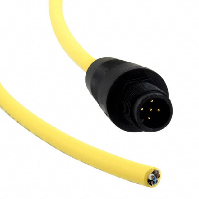 205P1 CBL 5POS MALE TO WIRE 3.28'