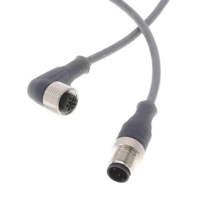 DR03AW104 SL357 CBL 4POS MALE TO FMALE 9.84'