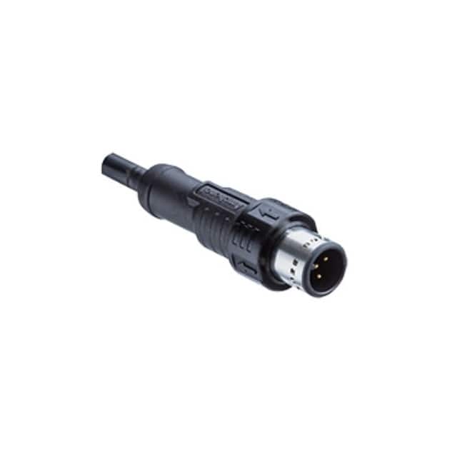 M12B-05BMMM-PL8D03 CBL 5POS MALE TO WIRE 9.84'